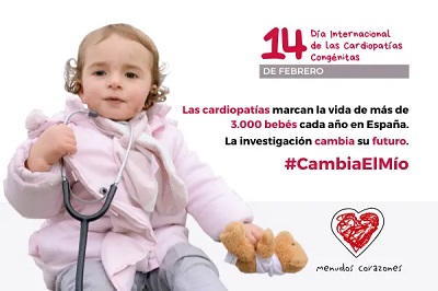 Cartel Día Internacional de las Cardiopatías Congénitas