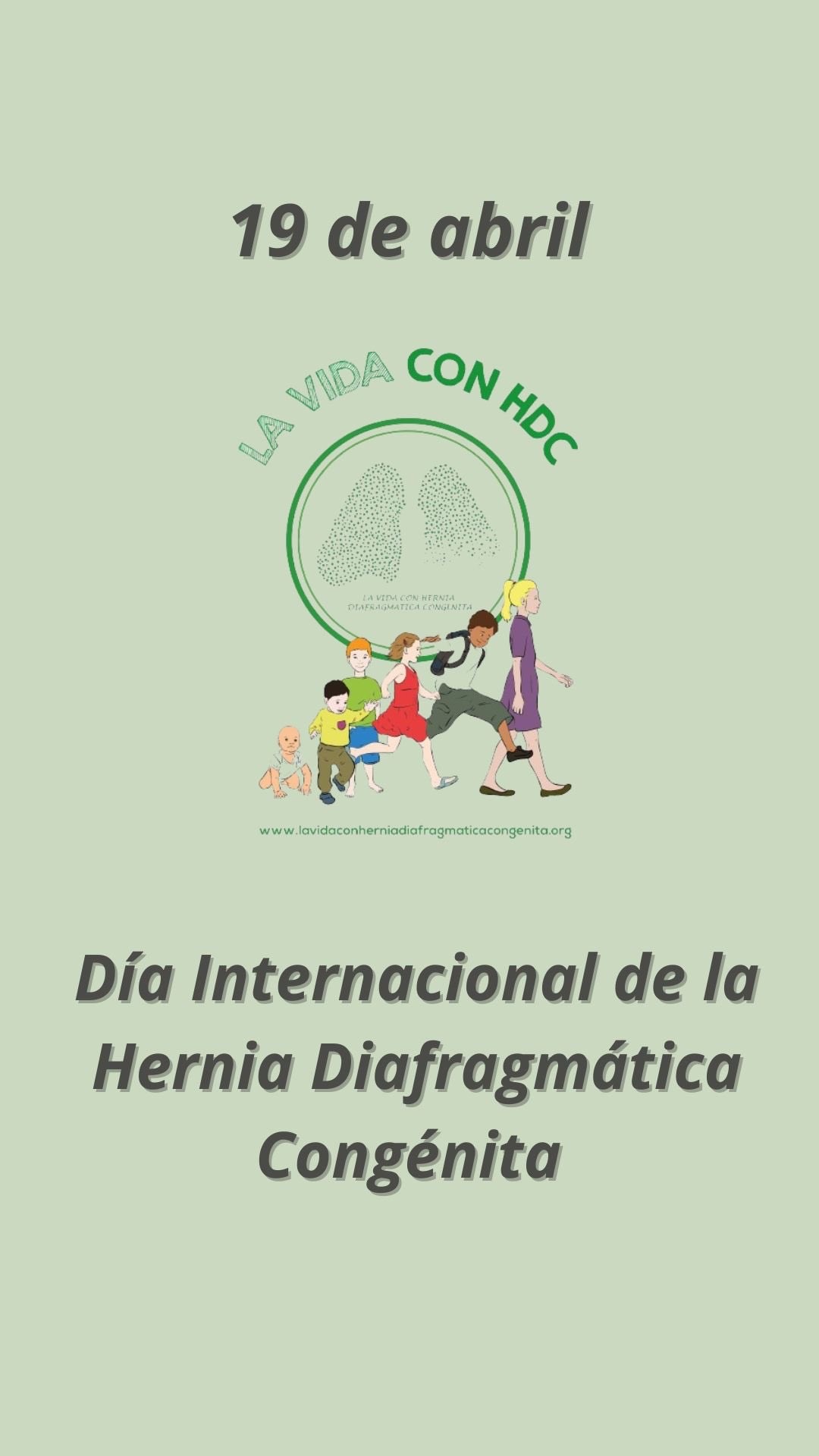 Cartel conmemorativo del Día Internacional HDC